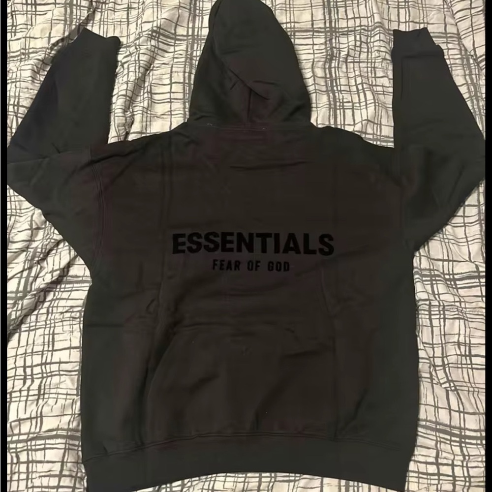 Black Essential Hoodie